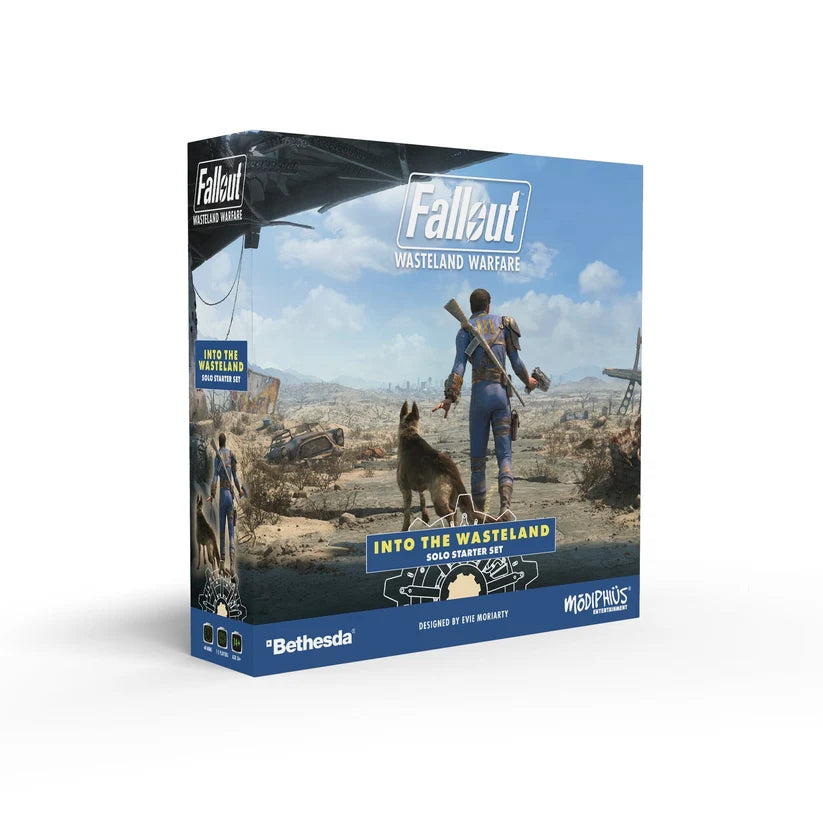 allout: Wasteland Warfare - Into the Wasteland Starter Set & Dogmeat with Goggles