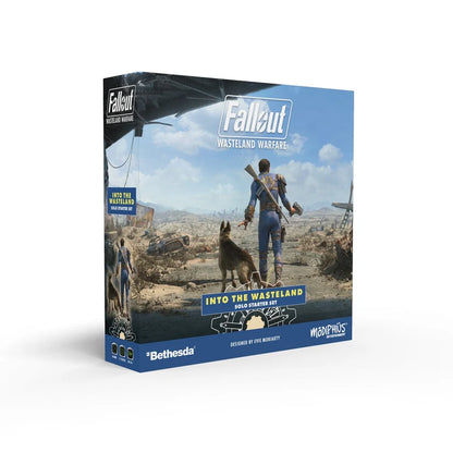 allout: Wasteland Warfare - Into the Wasteland Starter Set & Dogmeat with Goggles