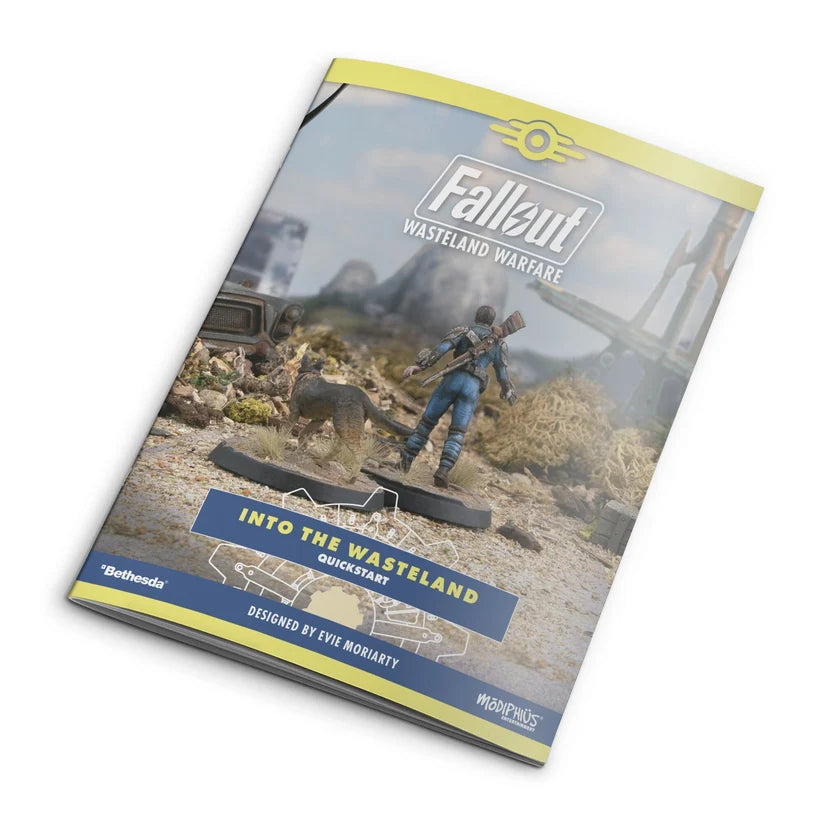 allout: Wasteland Warfare - Into the Wasteland Starter Set & Dogmeat with Goggles
