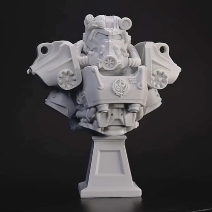 Fallout Painter's Bust - T-60