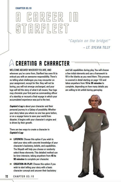 Star Trek Adventures - Captain's Log Solo Roleplaying Game (2026 Edition)