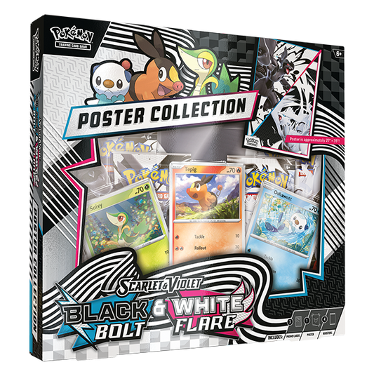 Pokémon TCG: Scarlet & Violet 10.5 - Black Bolt & White Flare Unova Poster