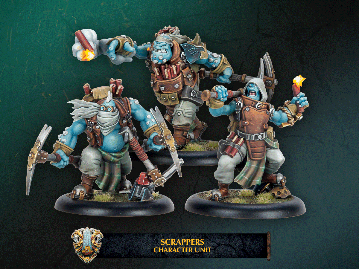 Warmachine: Southern Kriels Kithguard Command Starter