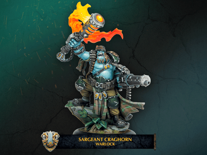 Warmachine: Southern Kriels Kithguard Command Starter