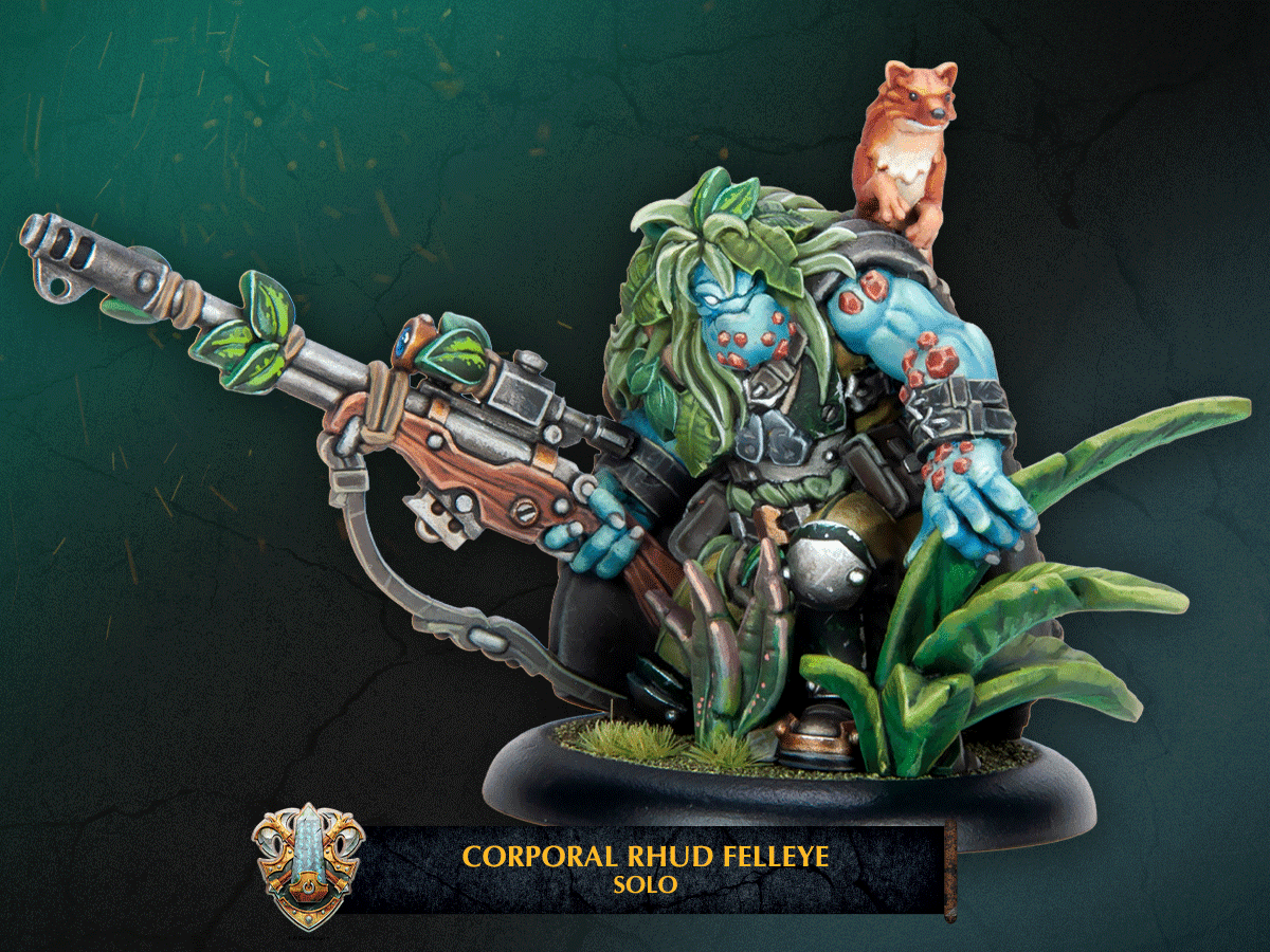 Warmachine: Southern Kriels Kithguard Command Starter