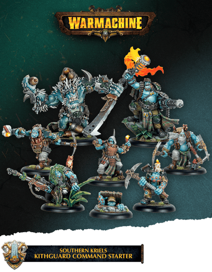 Warmachine: Southern Kriels Kithguard Command Starter