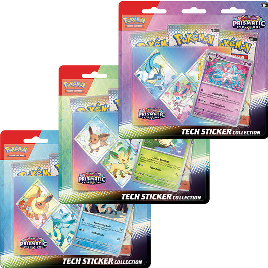 Pokémon TCG: Scarlet & Violet 8.5 - Prismatic Evolutions Tech Sticker Collection