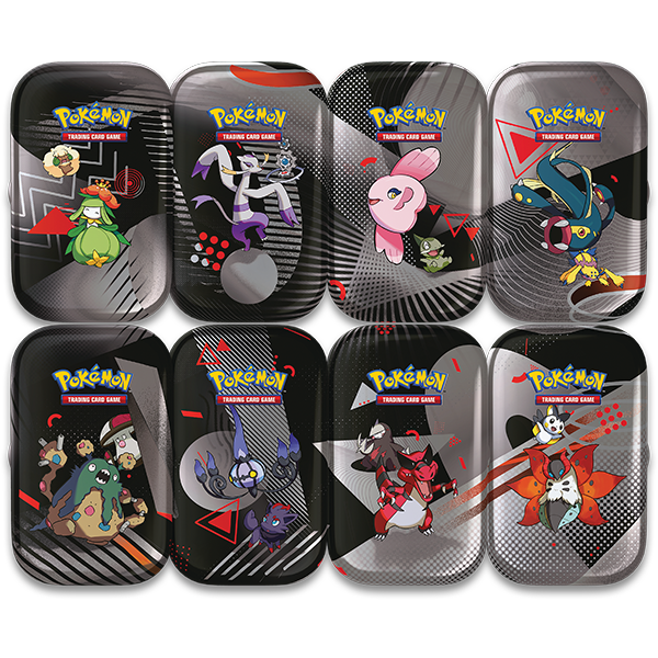 Pokémon TCG: Scarlet & Violet 10.5 - Black Bolt & White Flare - Unova Mini Tin - Assorted Displays