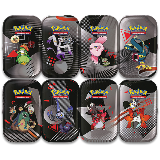 Pokémon TCG: Scarlet & Violet 10.5 - Black Bolt & White Flare - Unova Mini Tin - Assorted Displays