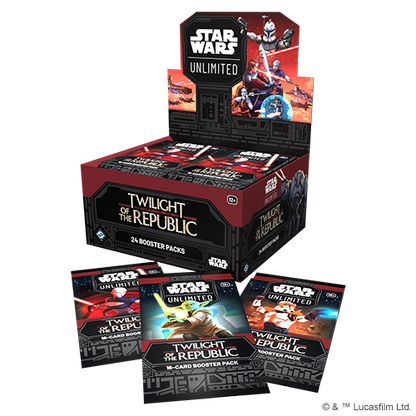 Star Wars: Unlimited Twilight of the Republic Booster Display (24)