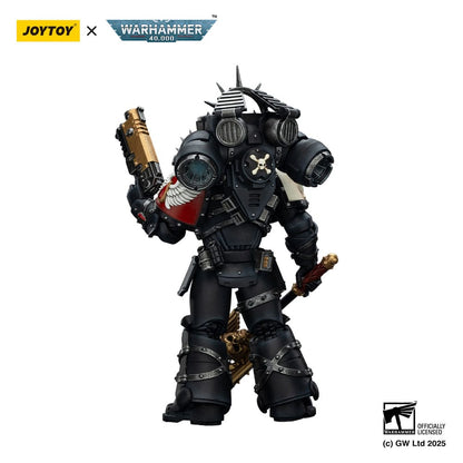 Warhammer 40,000: Blood Angels Action Figure Lemartes With Jump Pack Blood Crozius and Absolver Bolt Pistol 12 cm