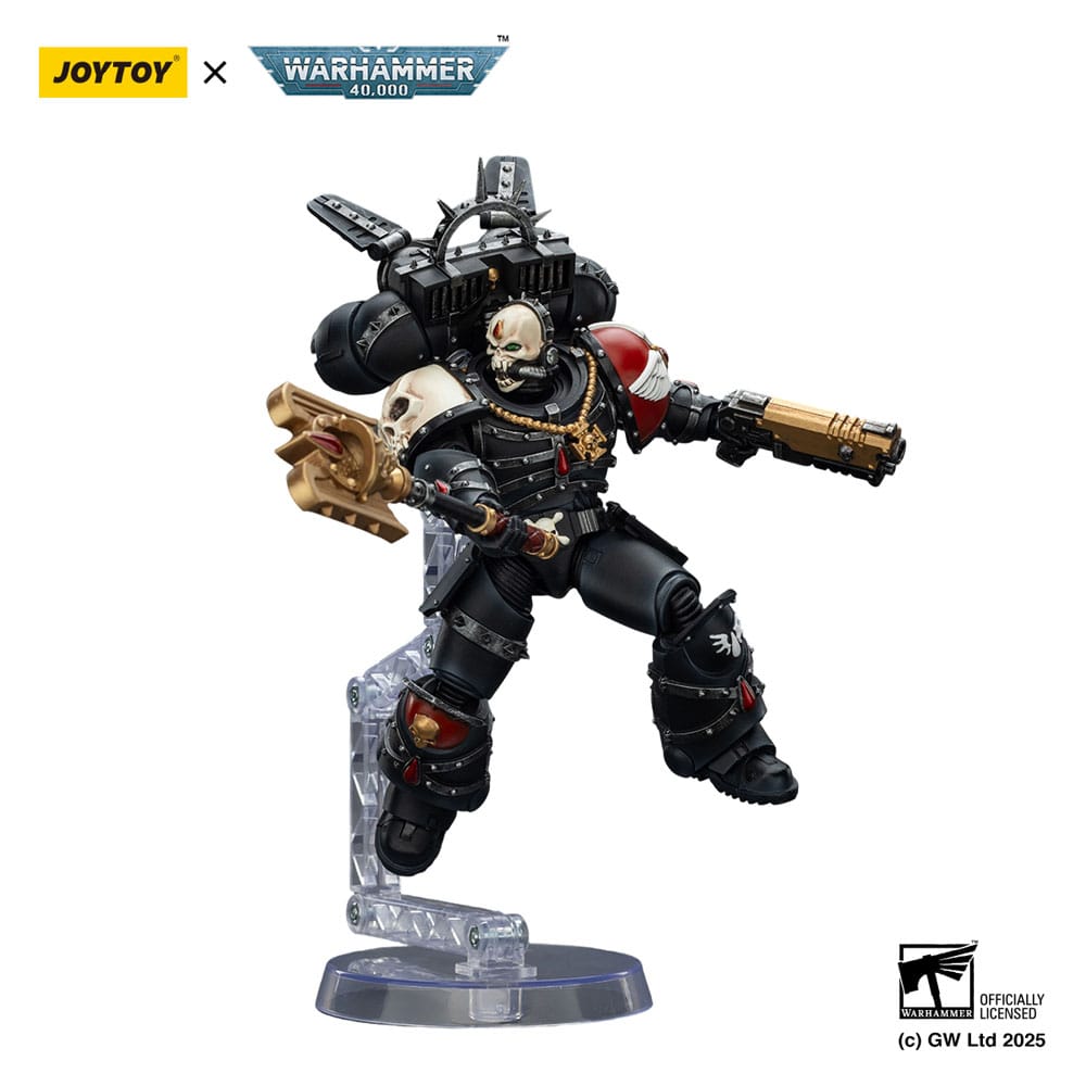 Warhammer 40,000: Blood Angels Action Figure Lemartes With Jump Pack Blood Crozius and Absolver Bolt Pistol 12 cm
