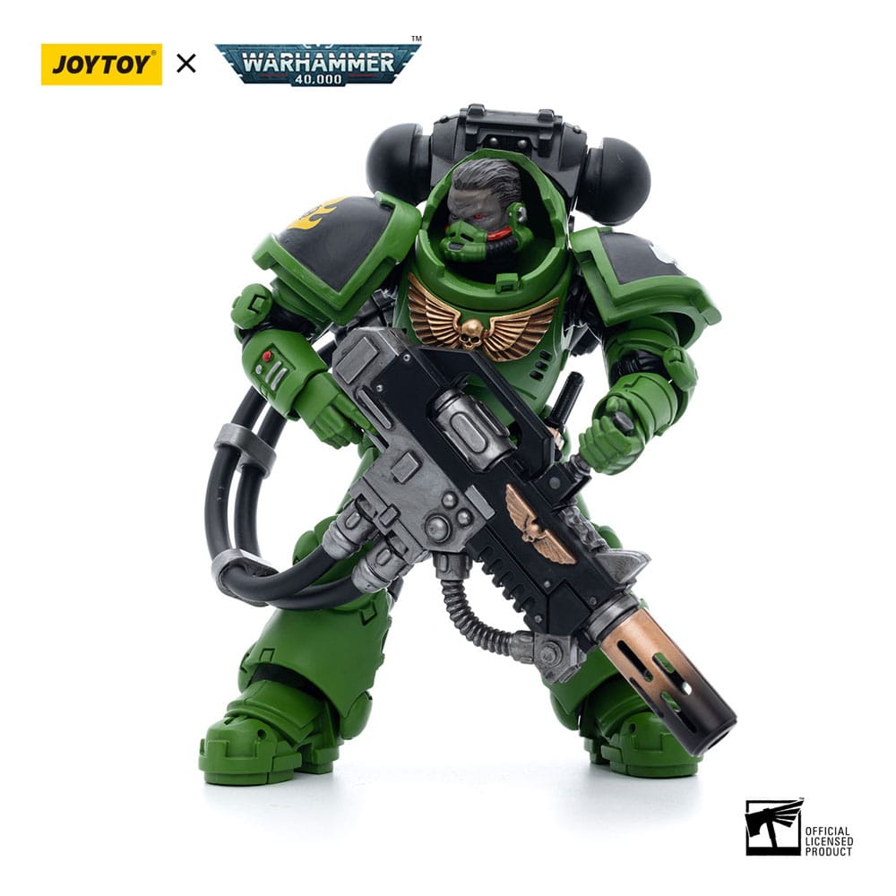 Warhammer 40k Action Figure 1/18 Salamanders Eradicators Brother T'Kren 12 cm