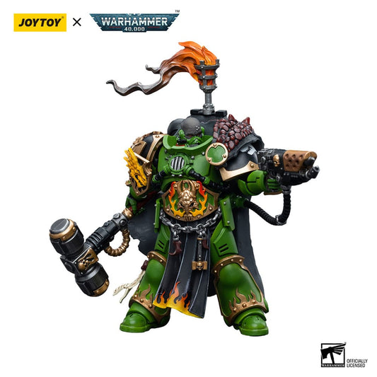 Warhammer 40k Action Figure 1/18 Salamanders Captain Adrax Agatone 12 cm