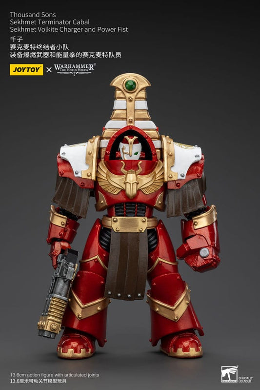 Warhammer The Horus Heresy Action Figure 1/18 Thousand Sons Sekhmet Terminator Cabal Sekhmet Volkite Charger and Power Fist