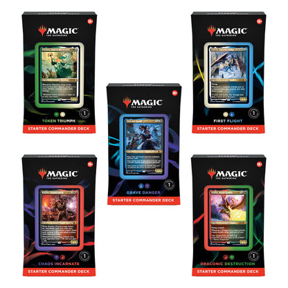 Magic The Gathering: Evergreen Starter Commander Decks 2022