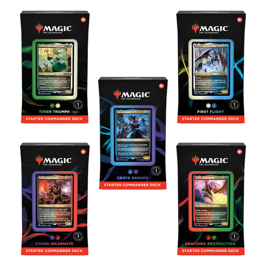 Magic The Gathering: Evergreen Starter Commander Decks 2022