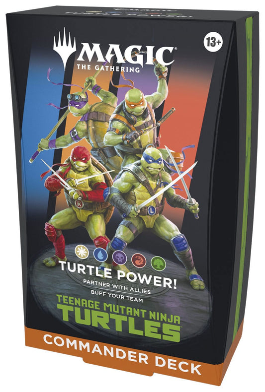 Magic the Gathering Teenage Mutant Ninja Turtles Commander Deck